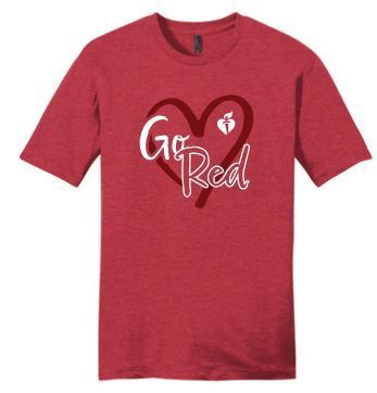 American Heart Association Go Red Shirt