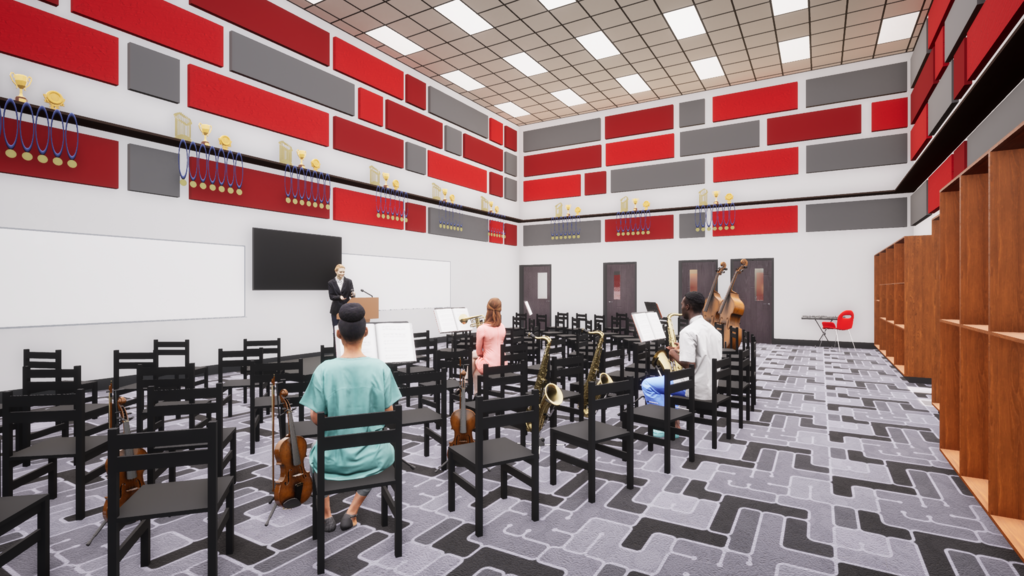 Band Hall Rendering