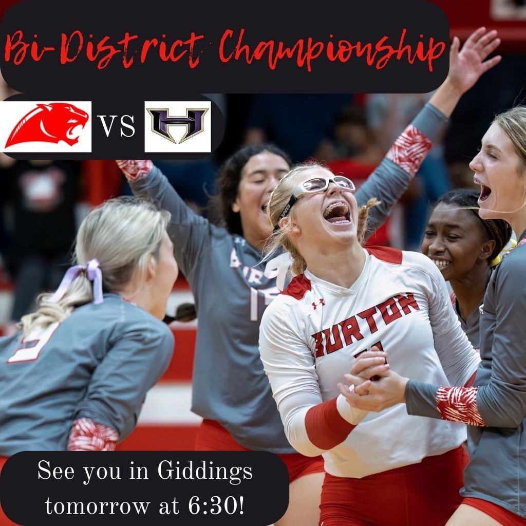 ONLY ONE DAY LEFT UNTIL LPV PLAYS FOR THE BI-DISTRICT CHAMPIONSHIP! SEE Y'ALL IN GIDDINGS @ 6:30PM. WEAR RED & CHEER LOUD!