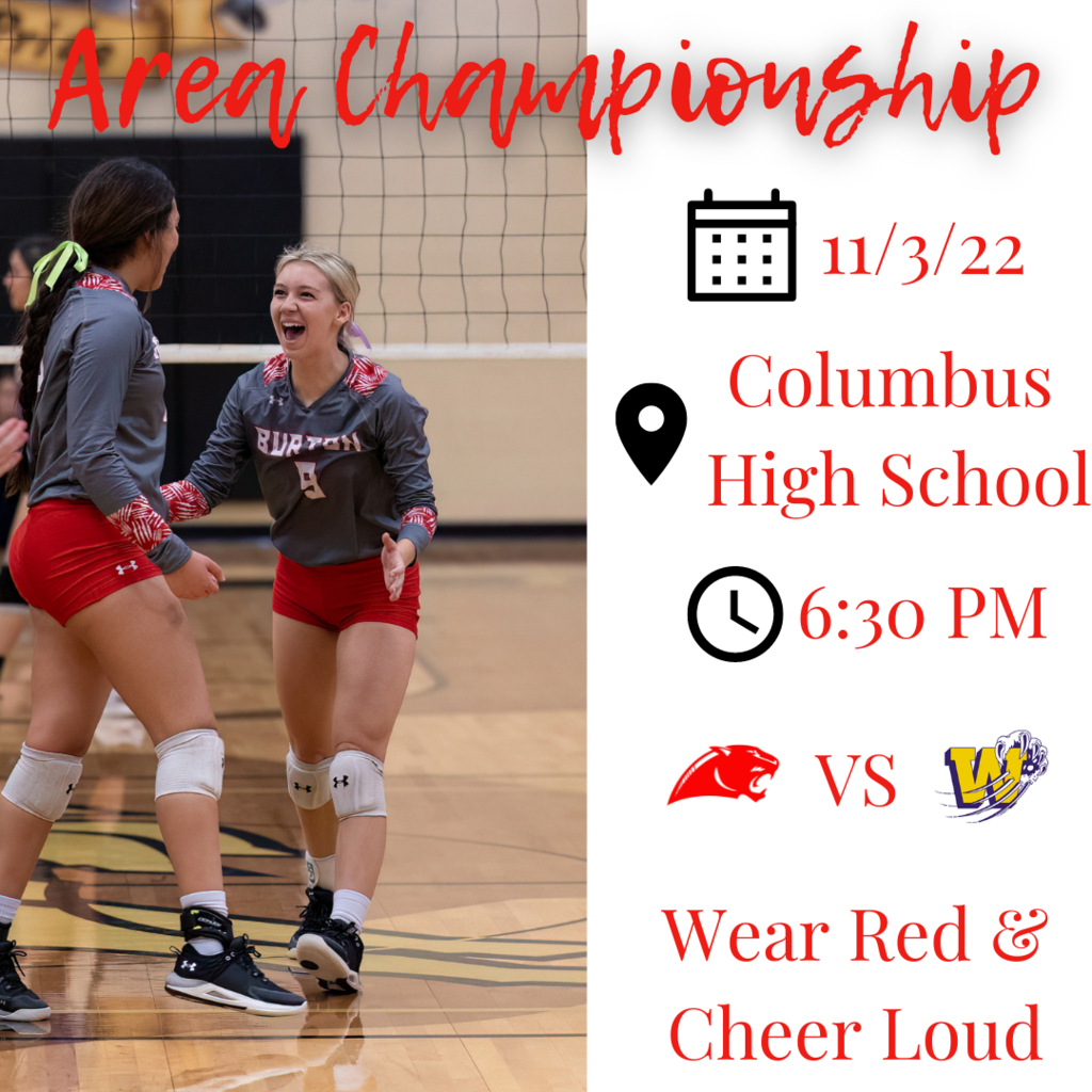 See you all in Columbus tonight! Wear Red and Cheer Loud! Go Panthers!